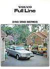 1979 Volvo 240 260 262C 264 265 244 242 Sales Brochure Catalog