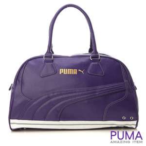 BN PUMA Volcano Travel Gym Bag Purple  