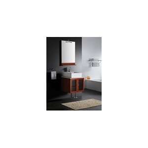  Vigo 24 inch Single Bathroom Vanity with Mirror VIG 