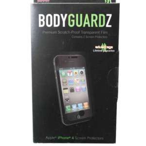 BodyGuardz Clear Protective Skin iPhone 4   Screen only 846237003441 