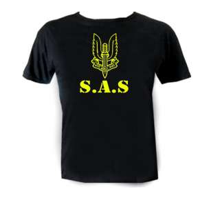 SAS British Army Military Commando Who Dares Wins Shirt  