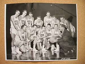 1960 Goodyear Tire Wings Wingfoots Basketball Team Picture Akron Ohio