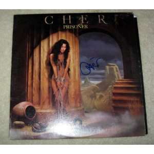  CHER autographed SIGNED #1 Record *PROOF 