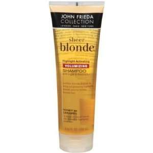 John Freida Sheer Blonde Highlight Activating Volume Shampoo 8.45 Oz 