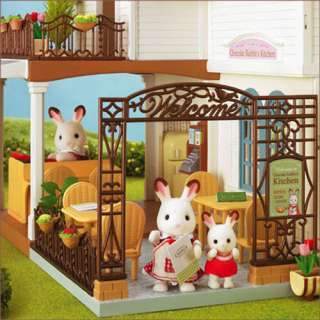 SYLVANIAN FAMILIES FANCE COURTYARD RESTURANT HOUSE  