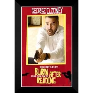  Burn After Reading 27x40 FRAMED Movie Poster   Style G 