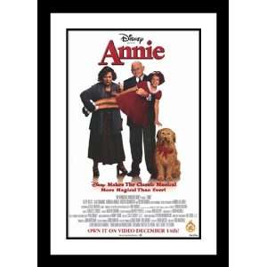  Annie 32x45 Framed and Double Matted Movie Poster   Style 