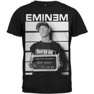  Eminem   Mugshot T Shirt Clothing