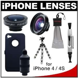  iPro Lens System for Apple iPhone 4 & 4S with Case, Handle 