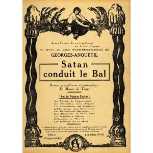   Conduit le Bal Georges Anquetil   Original Print Ad