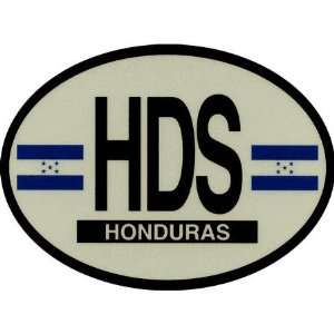  Honduras Reflective Oval Decal Automotive