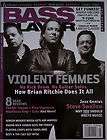 Bass Player Magazine May 2006 Violent Femmes MINT