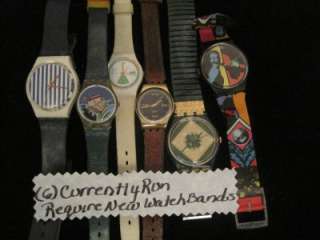 Vintage LOT 25 Swatch Watches Swiss Wear Repair Parts Watch  