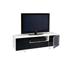   Gloss White Or Black TV Stand BDI Home Theater Furniture & Decor