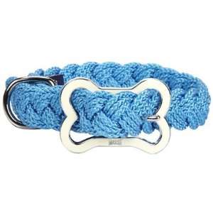  Mascot Sailors Knot Collar   Large   Tidal with White 