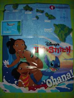 Disneys Lilo & Stitch / Hawaiian Airlines Poster In good condition.