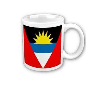  Antigua and Barbuda Flag Coffee Cup 