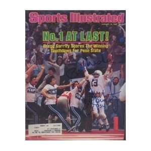  Greg Garrity autographed Sports Illustrated Magazine (Penn 