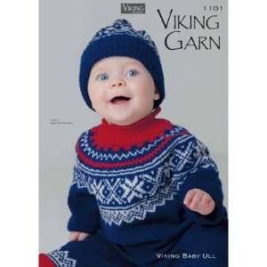  Viking Garn #1101, Viking Baby Ull 0 4 Yr/ Design Berit 