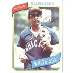  1980 Topps # 272 Ralph Garr Chicago White Sox Baseball 