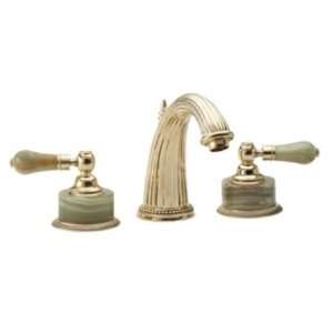   Faucets K370 Phylrich Lavatory empire Green Onyx Satin Gold Antiqued
