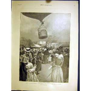   Balloon Universal Exhibition EarlS Court London 1898