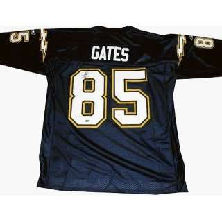 Antonio Gates San Diego Chargers NFL Autographed Authentic Blue Jersey
