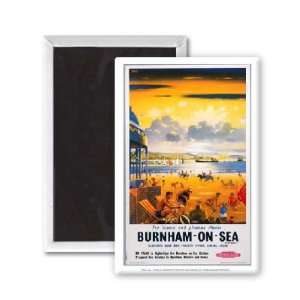 Burnham on sea for leisure and pleasure   3x2 inch Fridge 