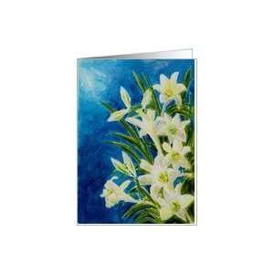  Lillies Christian Poetry Scripture Ressurection Acrylic Art Poetry 