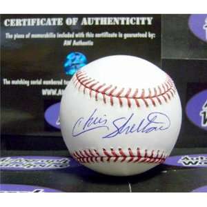  Chris Shelton Autographed/Hand Signed MLB Baseball Sports 