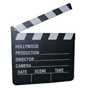    8 x 7 Wooden Hollywood Movie Directors Clapboard Toys & Games