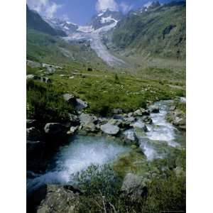  Glacier De La Lee Blanche, Val Veni, Italy, Europe Premium 