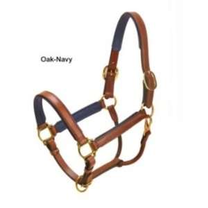  Tory Leather Padded 1 Inch Halter Cob Oakbark/Pink Pet 