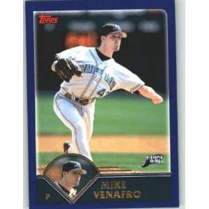  2003 Topps Traded #T35 Mike Venafro   Tampa Bay Devil Rays 