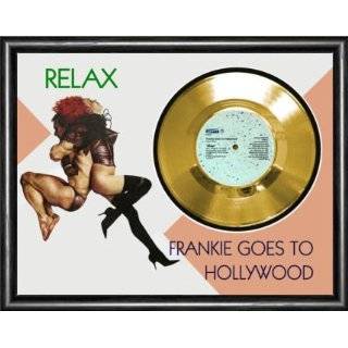 Frankie Goes To Hollywood Relax Framed Gold Record A3 by Classic 