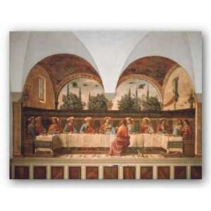  Last Supper by Domenico Ghirlandaio 35.5x23.625 Art 