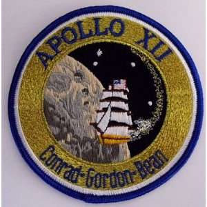  Apollo 12 Mission Patch Arts, Crafts & Sewing
