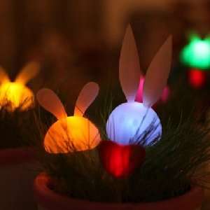  Glowing Rabbit Plant Pot