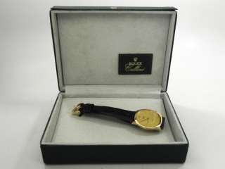 Rolex Cellini Box & Papers Original Band & Buckle   