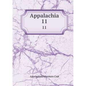  Appalachia. 11 Appalachian Mountain Club Books