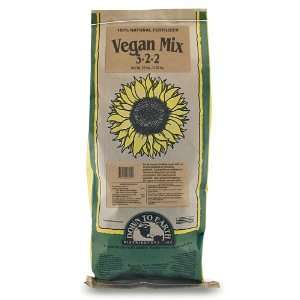  Down To Earth All Natural Vegan Mix 3 2 2 Fertilizer   25 