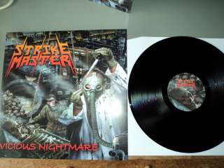 STRIKEMASTER Vicious Nightmare LP toxic holocaust  