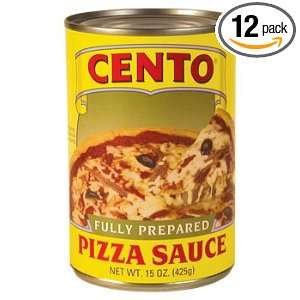 Cento Foods (Alanric) Pizza Sauce, 15 Ounce (Pack of 12)  