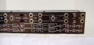 The Crown Model VFX 2A. is a dual channel filter/crossover unit 