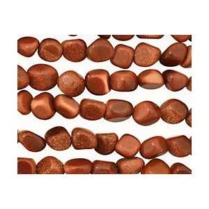  Goldstone Beads Tumbled Nugget 5 7mm Arts, Crafts 