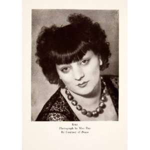 1931 Print Kiki Alice Prin Montparnasse Cabaret French Artist Model 