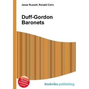  Duff Gordon Baronets Ronald Cohn Jesse Russell Books
