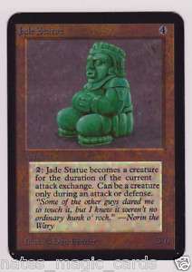 ALPHA Jade Statue (VG/EX) Rare MTG Nates Magic Cards  