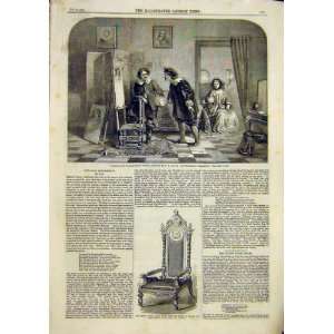  Deane Vandyke Rank Hals Fine Art 1859 Burns Press Chair 