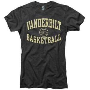 Vanderbilt Commodores Womens Heather Black Reversal Basketball Ring 
